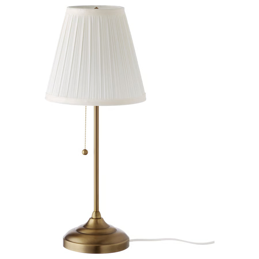 ÅRSTID Stolna lampa, mjed/bijela