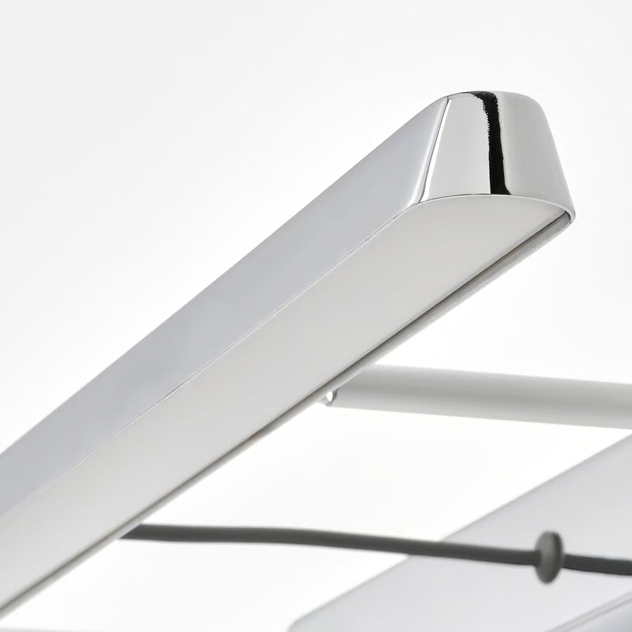 FLASKPOST LED rasvjeta za element/zid, kromirano, 56 cm