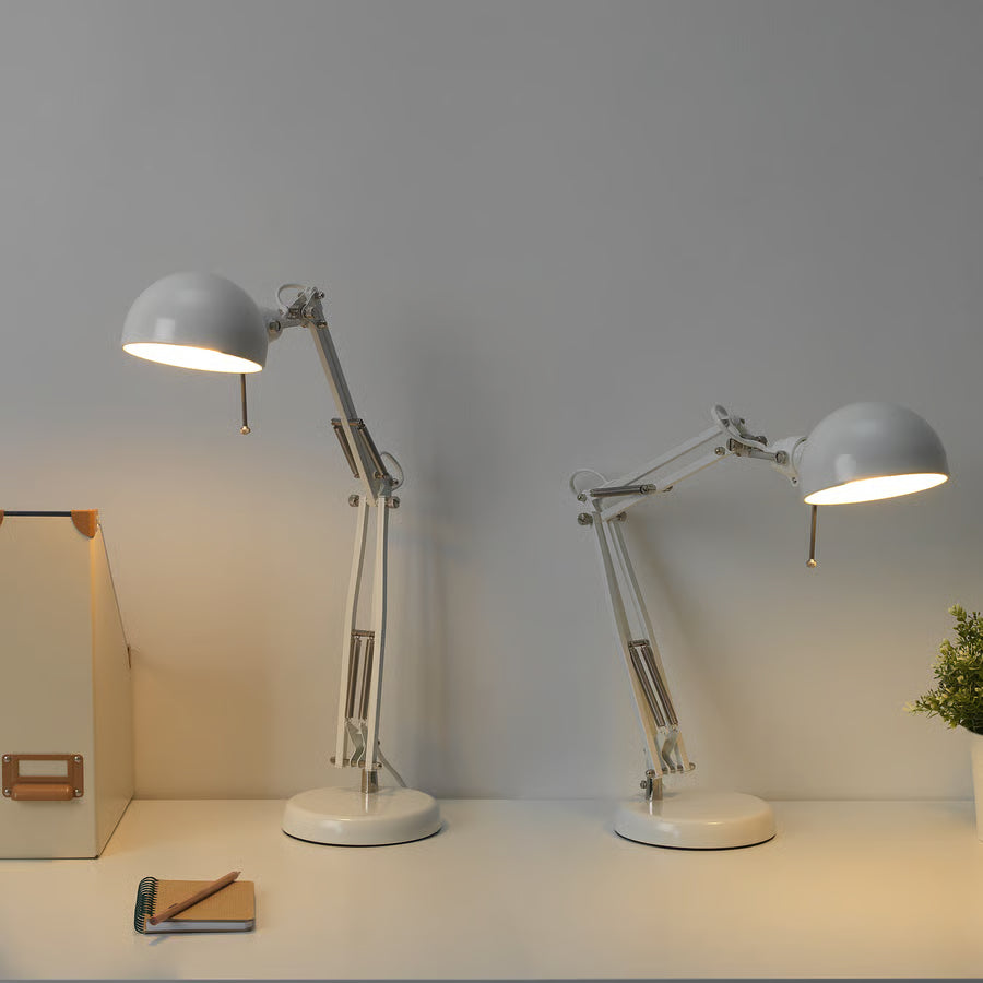 FORSÅ Radna lampa, bijela