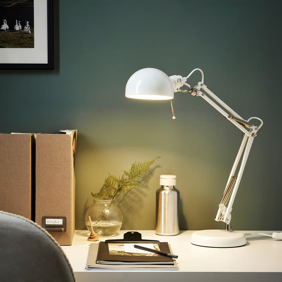 FORSÅ Radna lampa, bijela