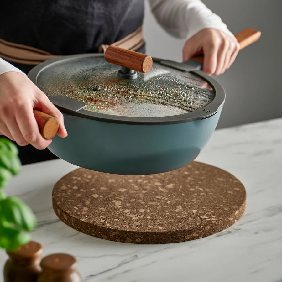 HEAT Podmetač za lonac, tamno smeđa, 29 cm