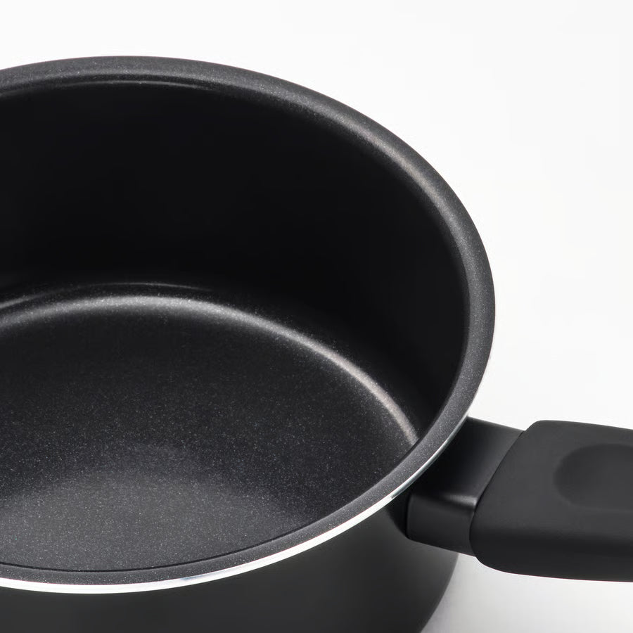 HEMLAGAD Posuda, neljepljiv sloj crna, 1 l