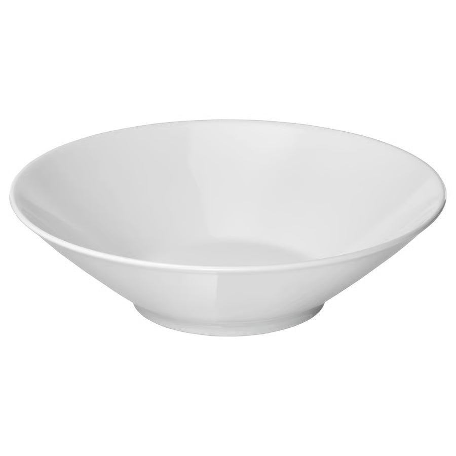 IKEA 365+ Duboki tanjur/zdjela, nakošene stranice bijela, 22 cm
