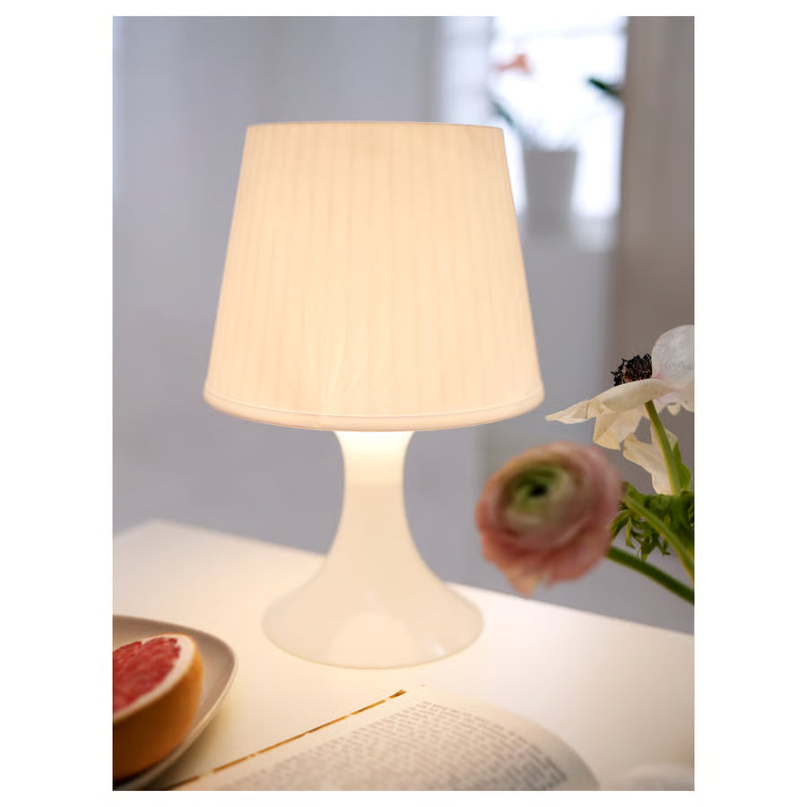 LAMPAN Stolna lampa, bijela, 29 cm