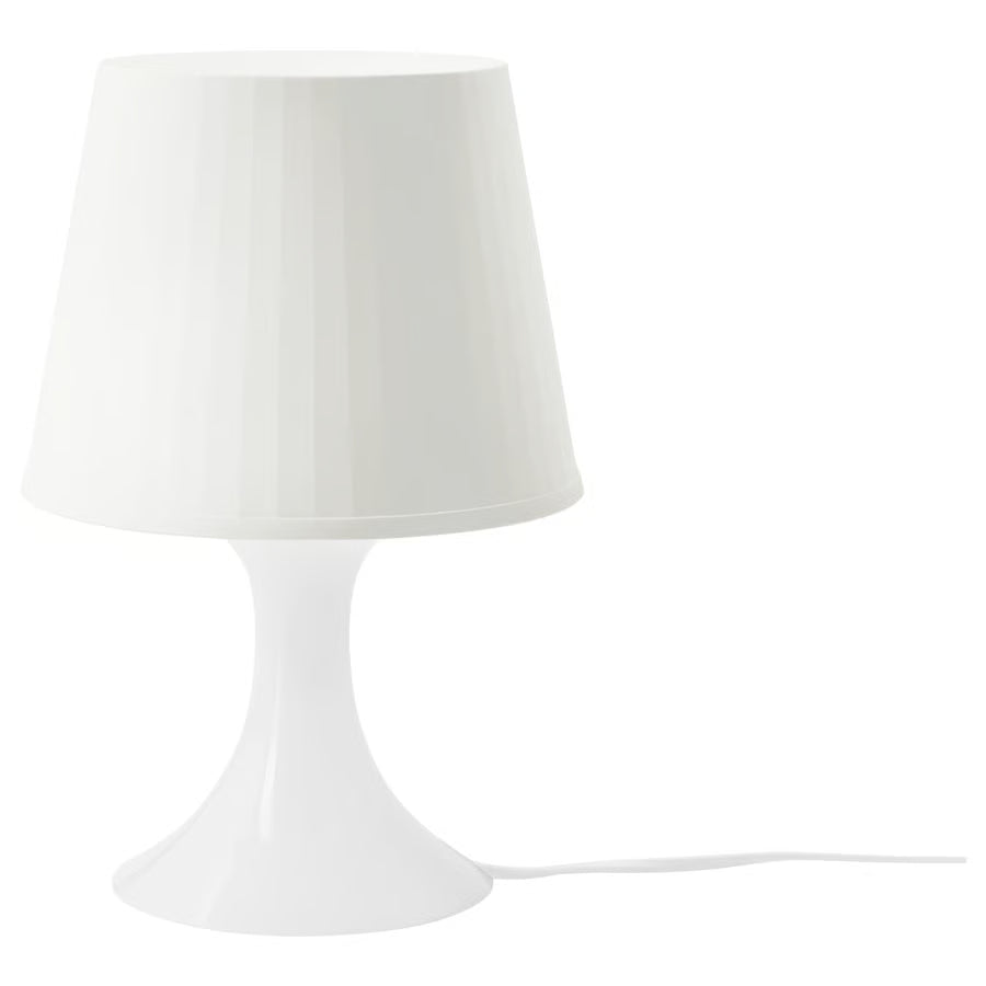 LAMPAN Stolna lampa, bijela, 29 cm