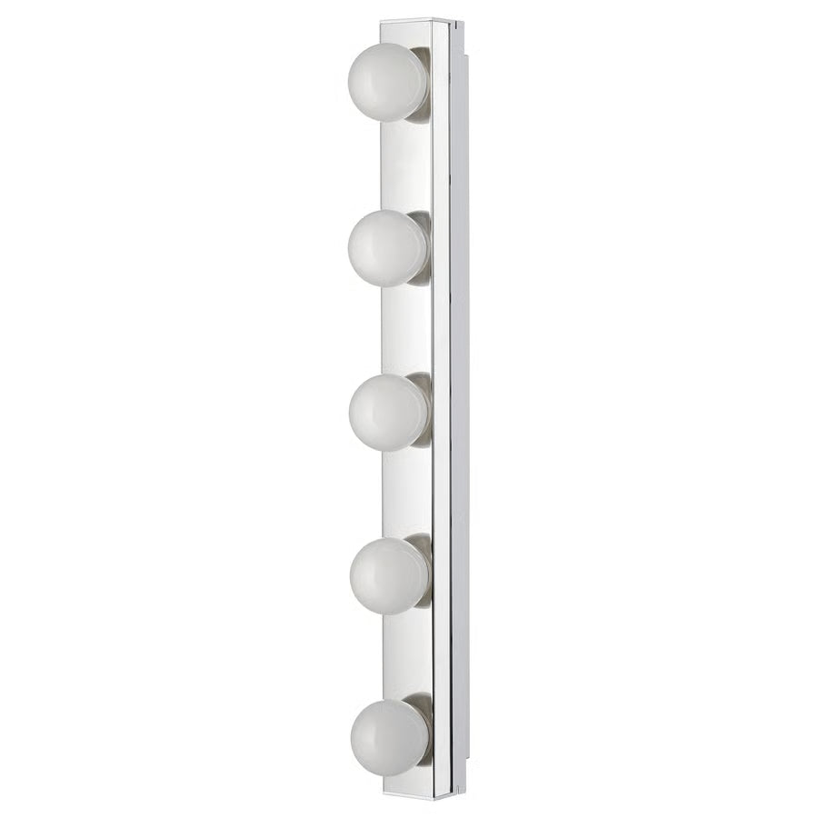 LEDSJÖ LED zidna lampa, nehrđajući čelik
