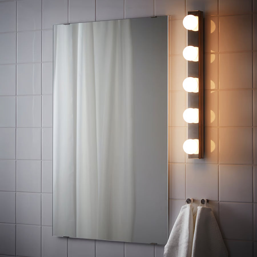 LEDSJÖ LED zidna lampa, nehrđajući čelik