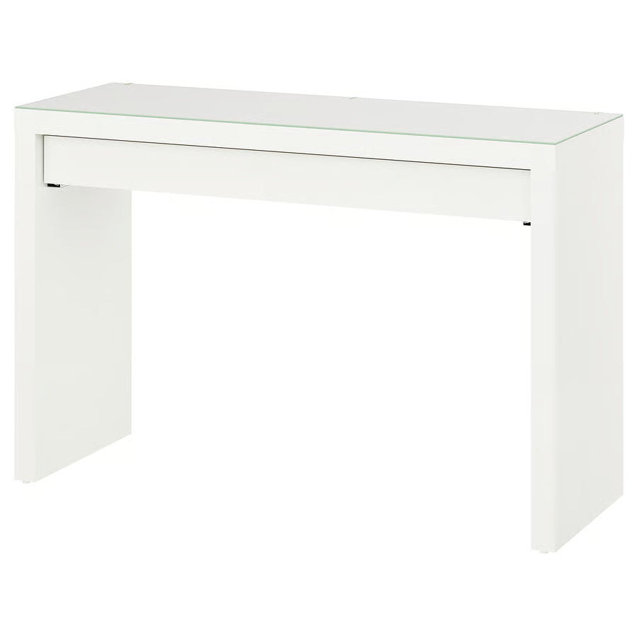 MALM Toaletni stolić, bijela, 120x41 cm