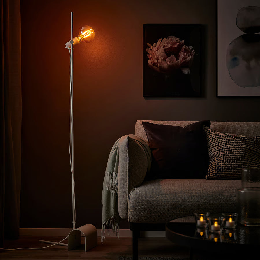MOLNART LED žarulja E27 150 lumena, gljiva smeđe prozirno staklo, 120 mm