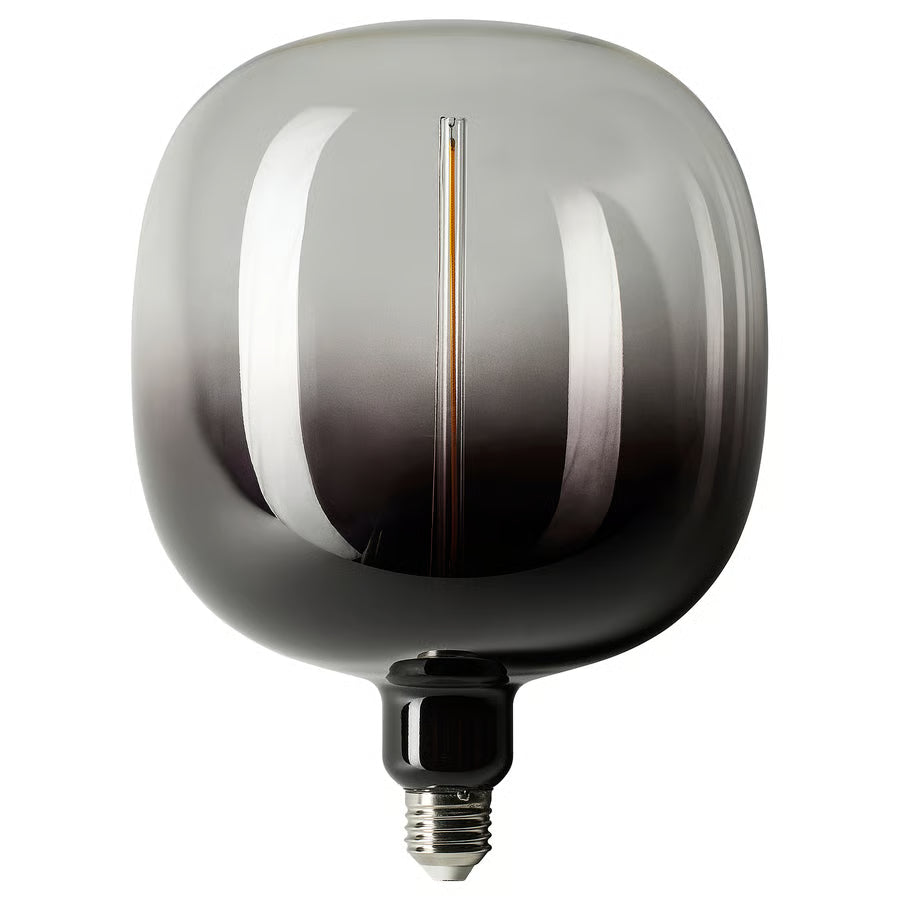 MOLNART LED žarulja E27 200 lm, oblik cijevi crna/prozirno staklo, 185 mm