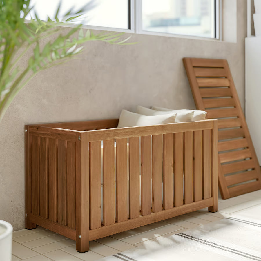 NÄMMARÖ Kutija za odlaganje, svijetlo smeđi bajc u zatvorenom/na otvorenom, 80x40x45 cm 69,99€Cijena 69,99€