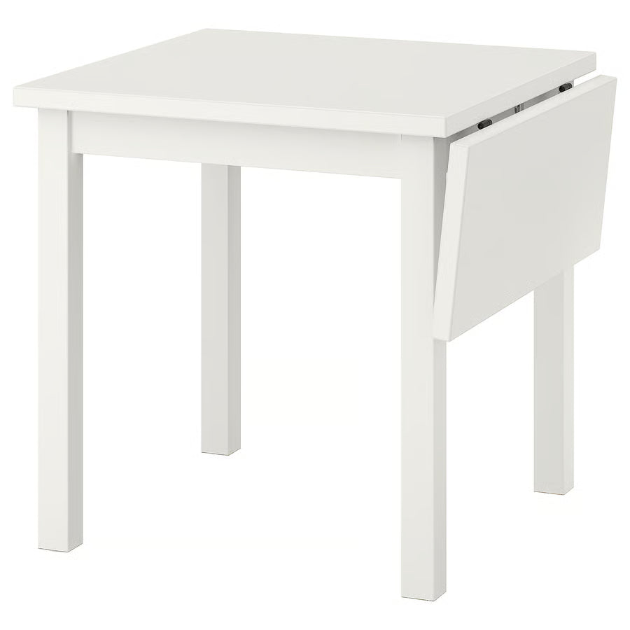 NORDVIKEN Preklopni stol, bijela, 74/104x74 cm