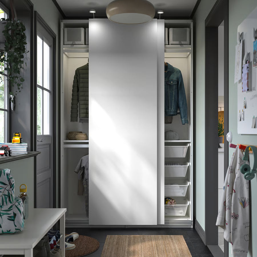 PAX / HASVIK Komb/ormar, bijela/bijela, 150x43x236 cm