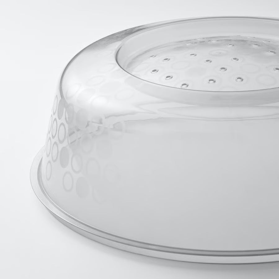 PRICKIG Poklopac za mikrovalnu pećnicu, siva, 26 cm