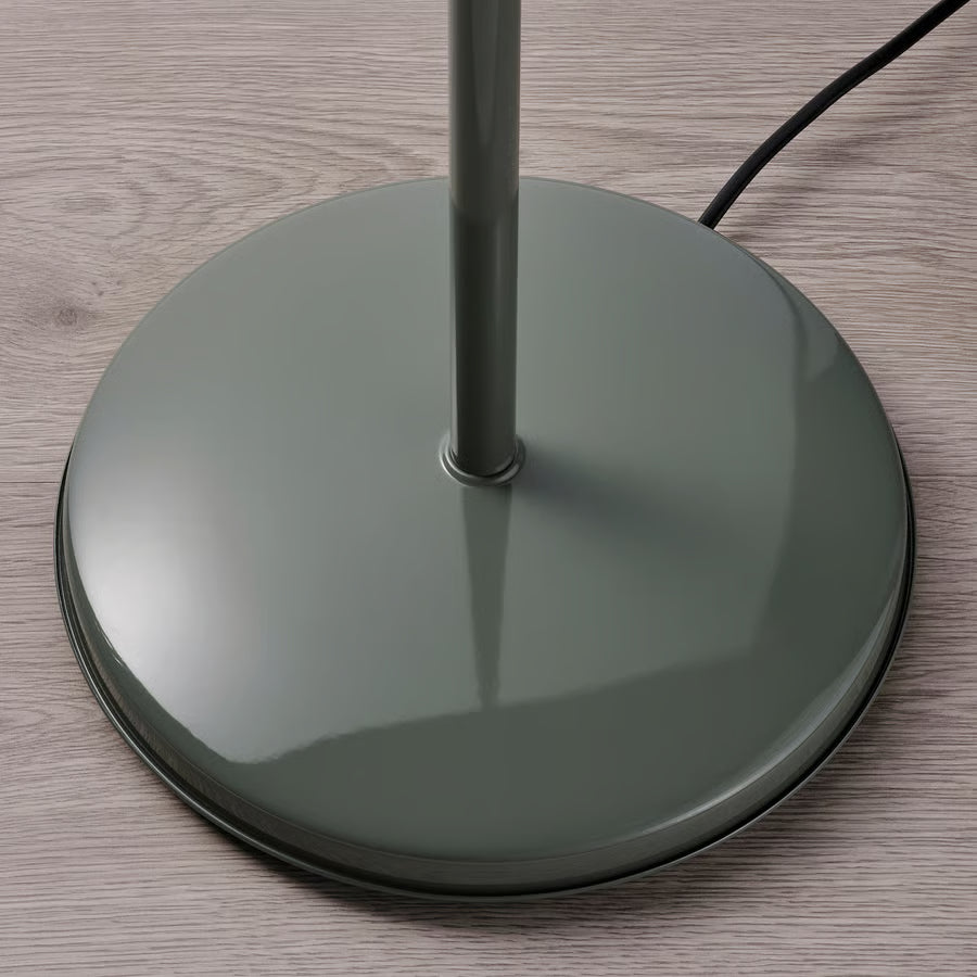 RÖDFLIK Podna lampa/za čitanje, sivo-zelena
