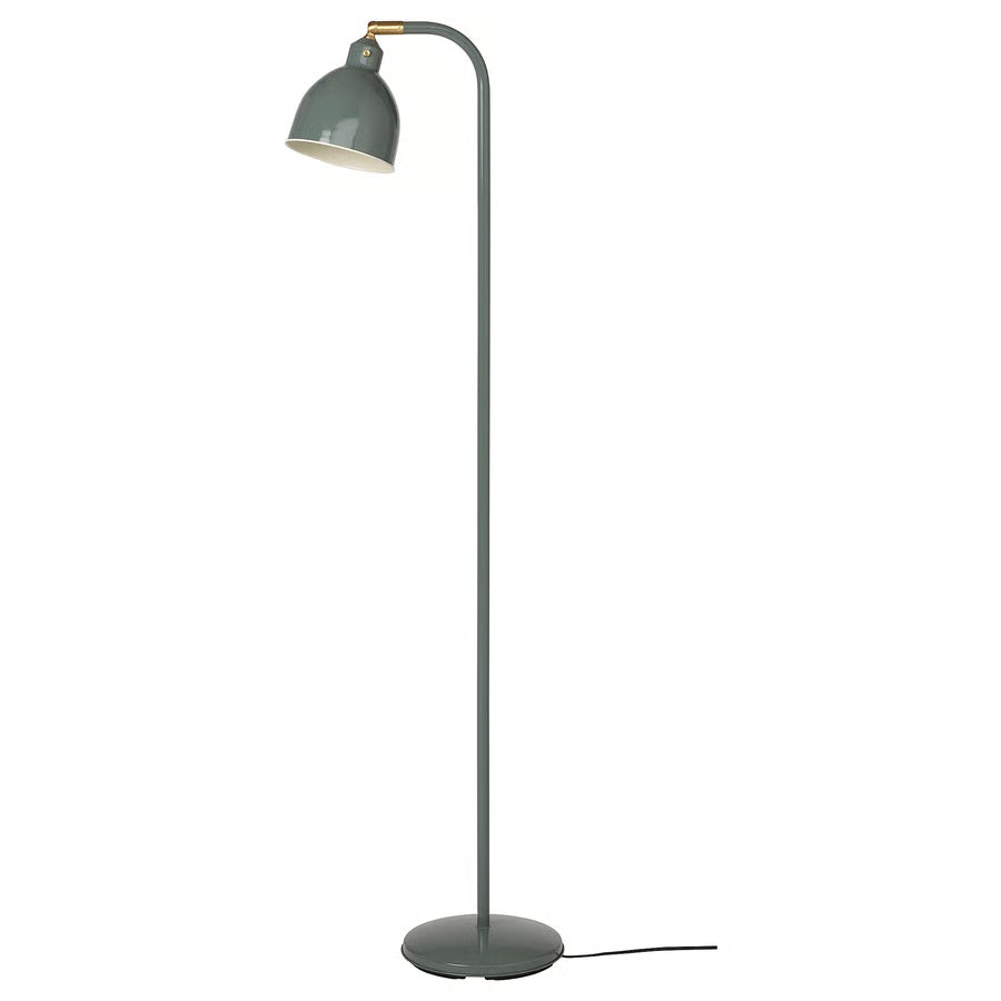 RÖDFLIK Podna lampa/za čitanje, sivo-zelena