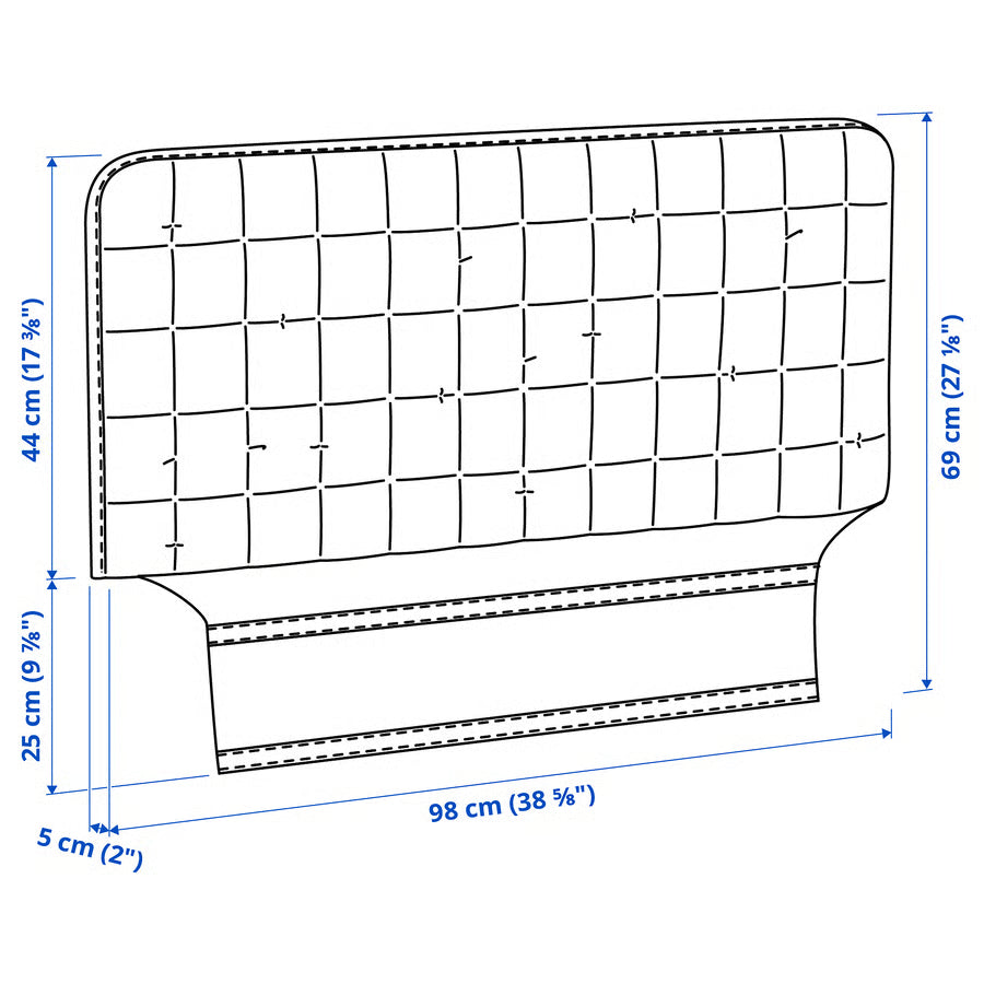 SLÄKT Uzglavlje s navlakom, Vissle bež