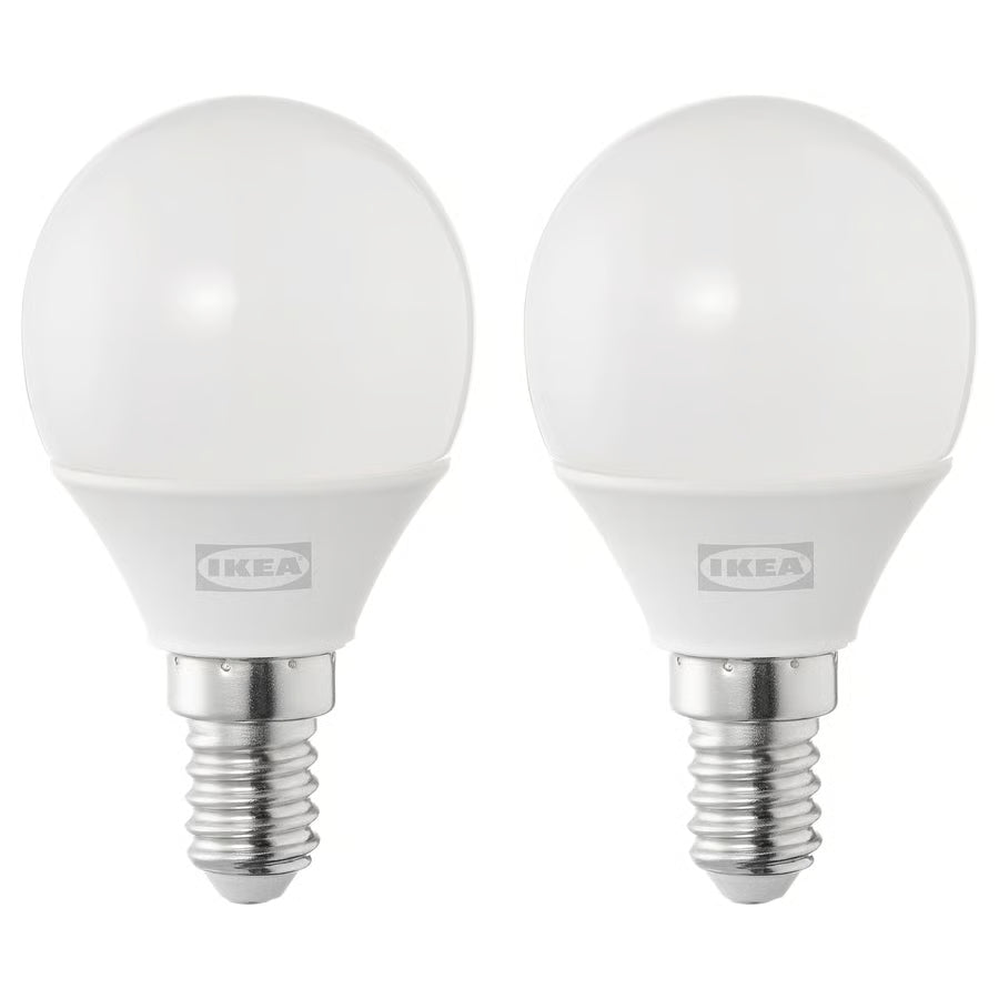 SOLHETTA LED žarulja E14 250 lm, kugla opalno bijela