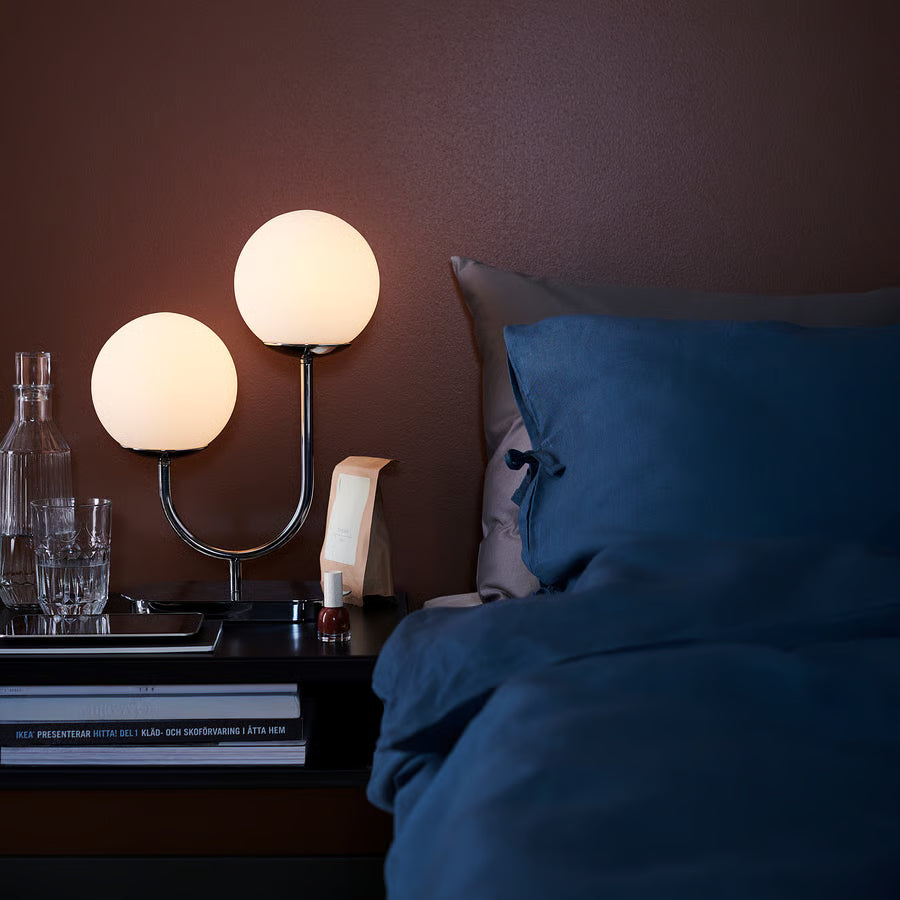 SOLHETTA LED žarulja E14 250 lm, kugla opalno bijela