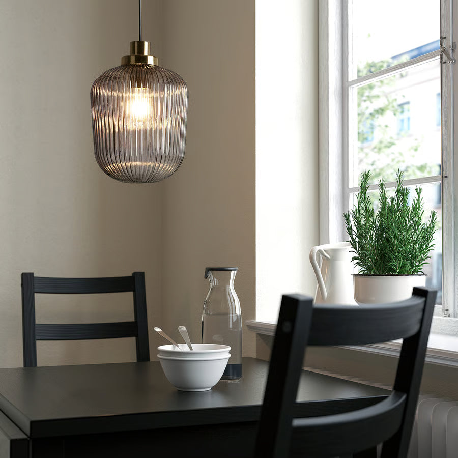 SOLHETTA LED žarulja E27 470 lm, kuglasto prozirna boja
