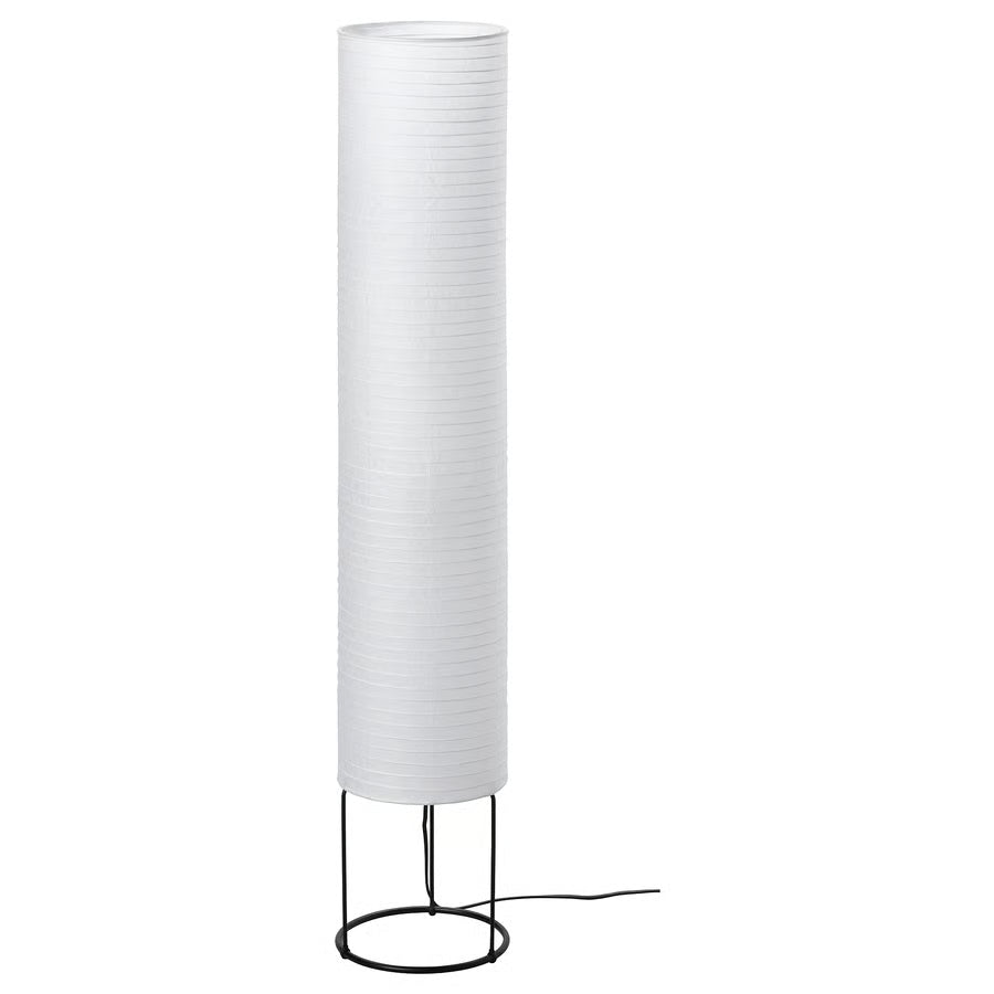 STRANDAD Podna lampa, bijela/crna