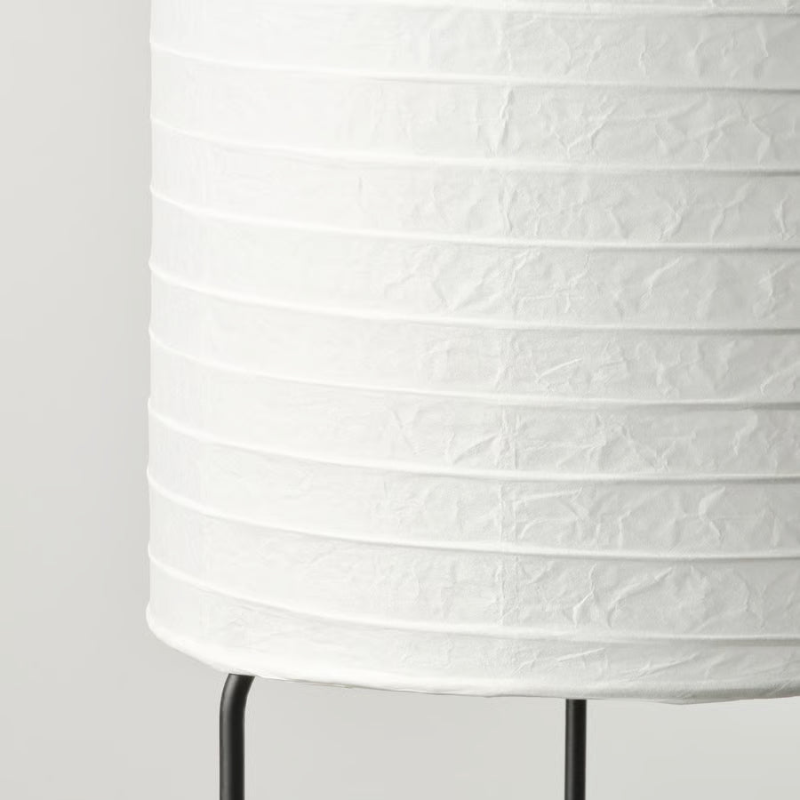 STRANDAD Podna lampa, bijela/crna