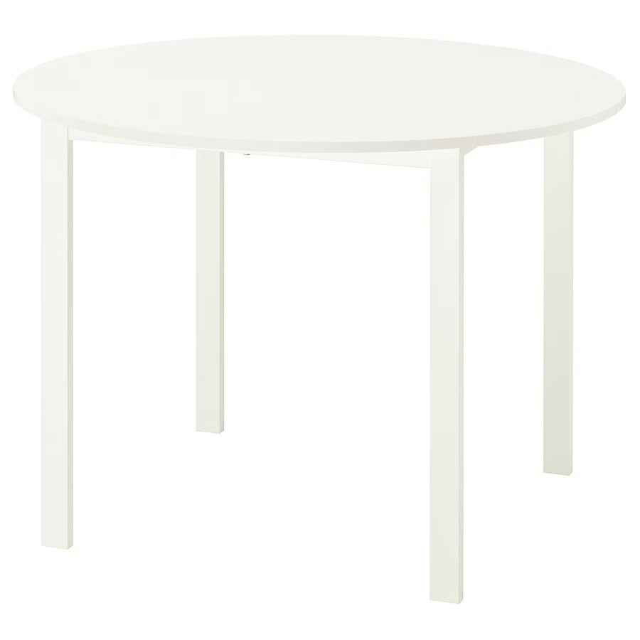 VIHALS Stol, bijela/bijela, 107 cm